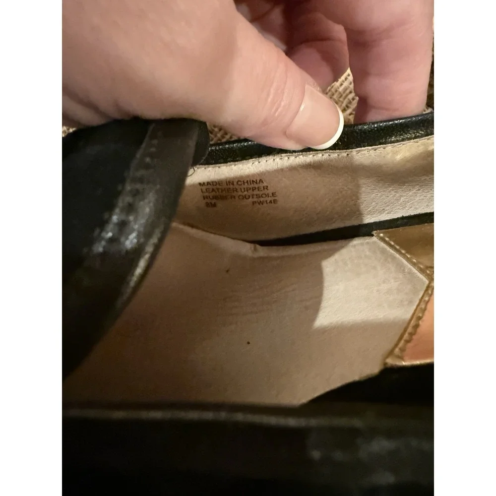 Michael Kors Woman's Rory Loafers‎ Wedge Pumps Black Velvet Size 8M